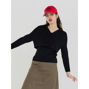 AR_V-neck wool knit inner set top_4color