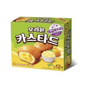 오리온 카스타드 276g (12봉입)