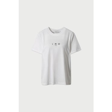 IRO ILTAM25796 [이로] BASIC 로고 자수 실켓 반팔 티셔츠