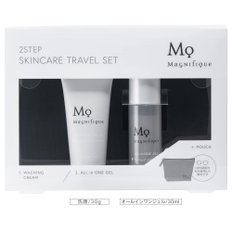 KOSE 매니피크 맨즈 스킨 케어 트라이얼 세트 [세안 폼 30 g올인원젤 30 mL] MQ 파우치 첨부