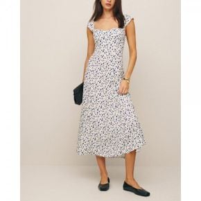 4502158 Reformation Bryson Dress - Mykonos