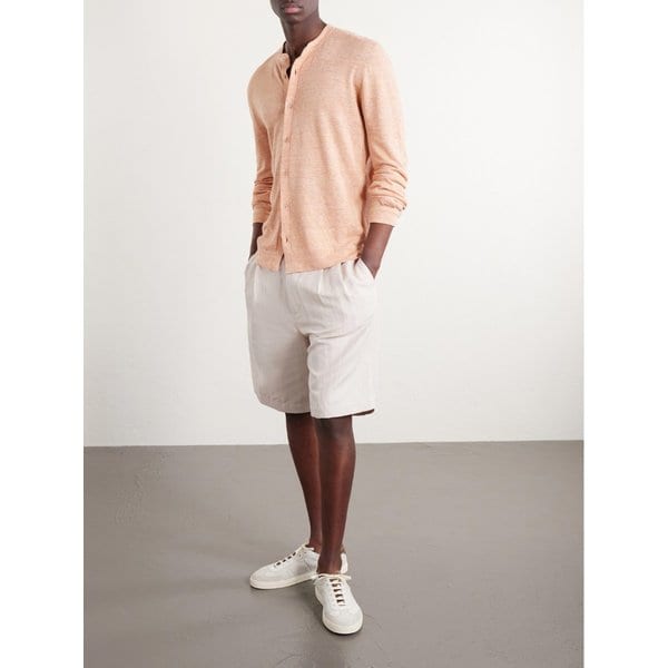 브루넬로쿠치넬리 리넨 코튼 블렌드 가디건 46376663163018865