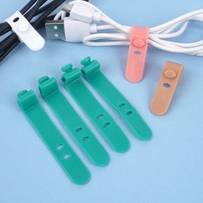 온코 정리 케이블 선감기 충전기 보관 선정리 이어폰 줄감개 4개