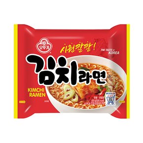 오뚜기 김치라면 봉지라면 120g 40봉