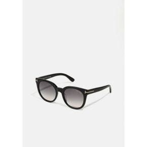 4745355 Tom Ford MOIRA - Sunglasses shiny black/gradient smoke