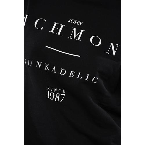 존 리치몬드 긴팔 티셔츠 RMP24019FEBLACK Black
