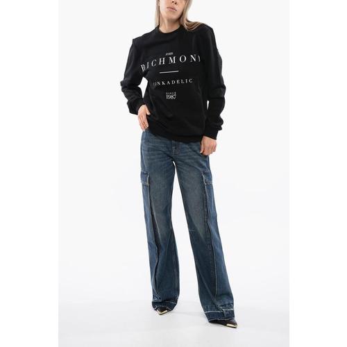 존 리치몬드 긴팔 티셔츠 RMP24019FEBLACK Black
