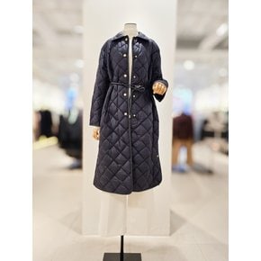 [파주점] 벨티드 퀼팅 자수 롱 패딩 점퍼 CPAA2PD031