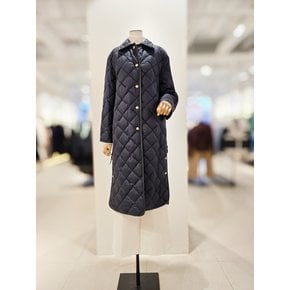 [파주점] 벨티드 퀼팅 자수 롱 패딩 점퍼 CPAA2PD031