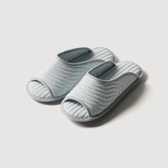 JAJU 퀼팅 심플 라인 워셔블 거실화_250-270_블루 J616901001551