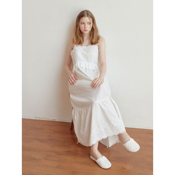 여성 줄리아 코튼 민소매원피스 잠옷(2C)