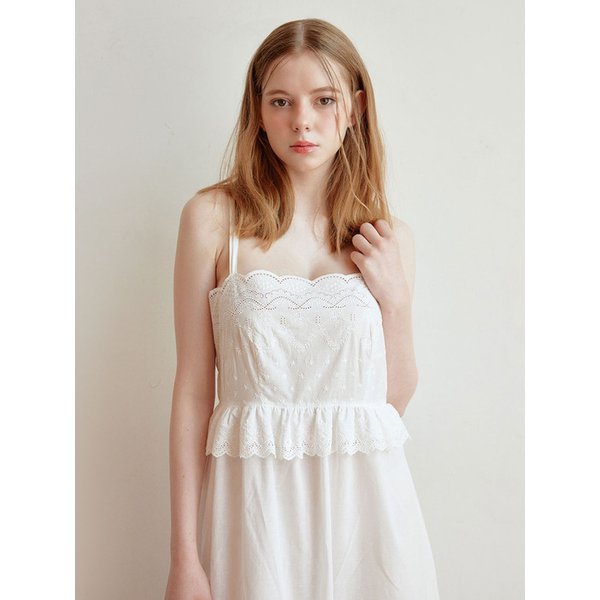 여성 줄리아 코튼 민소매원피스 잠옷(2C)