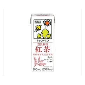 기꼬만 두유 홍차맛200ml