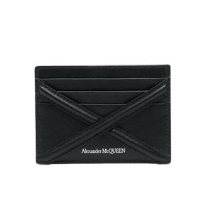 24FW 알렉산더 맥퀸 남성지갑 7263241AAD01000 BLACK Black