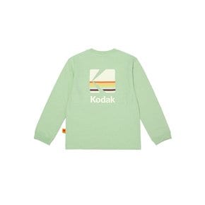 [공식]빅로고 긴팔티셔츠 키즈 LIGHT GREEN