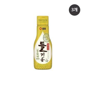  샘표식품 샘표 통들깨 들기름 200ml [3개]