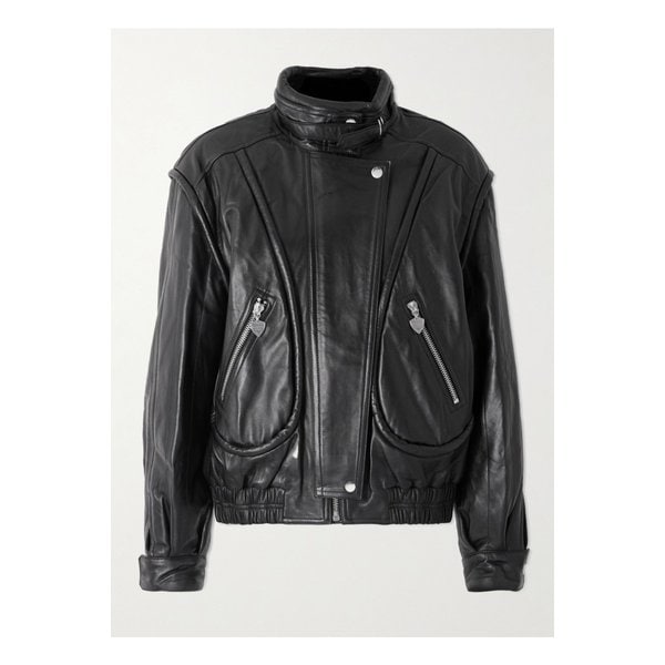 가죽 바이커 재킷 블랙 46376663162944515