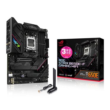 ASUS ROG STRIX B650E-F GAMING WIFI STCOM 에이수스 컴퓨터 PC 게이밍 메인보드 AMD CPU 추천