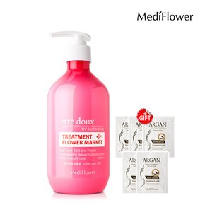 에트투스 플라워 마켓 퍼퓸 탈모 트리트먼트 500ml+헤어팩샘플5매