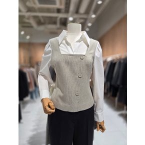 [부산점] [라인어디션](N854)여성뷔스티에 레이어드 카라 셔츠 NWSTOJ0600