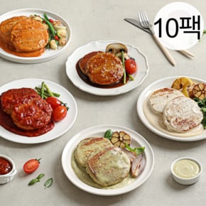 닭신 저당소스 닭가슴살 스테이크 데미그라스 외 5종 10팩 / 고단백 국내산 육즙촉촉