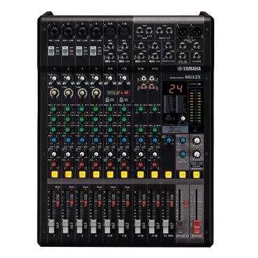 YAMAHA 12채널 이펙터내장 공연용 아날로그믹서 MG12X