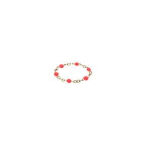 14K Vivid Dot Chain Ring_Neon