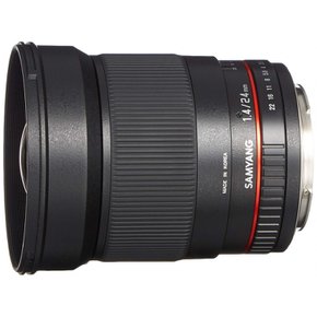 SAMYANG 단초점 광각 렌즈 24mm F1.4 캐논 EF용 풀 사이즈 대응