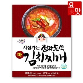 요맛 시집가는농산 전라도식 마 김치찌개 500g x 25팩