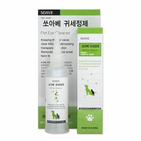 아트박스/더 케이 펫 Soave 귀 세정제 120ml - 염증예방 (in)