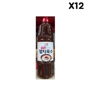 멸치육수초담원 FK 0.9LX12