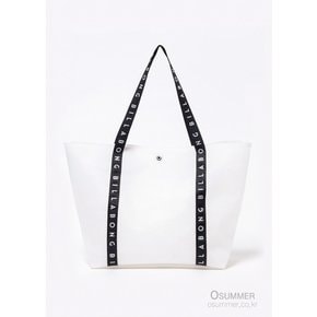 토트백 BILLABONG BC013906-WHT LOGO TAPE PVC TOTE B WHT