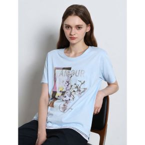 밑단 디테일 티 블라우스  택가격 118000원 _P431137107