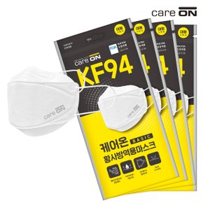 케어온 FDA/더마/CE 베이직 황사방역 KF-94/3D 마스크 흰색 3Px30팩