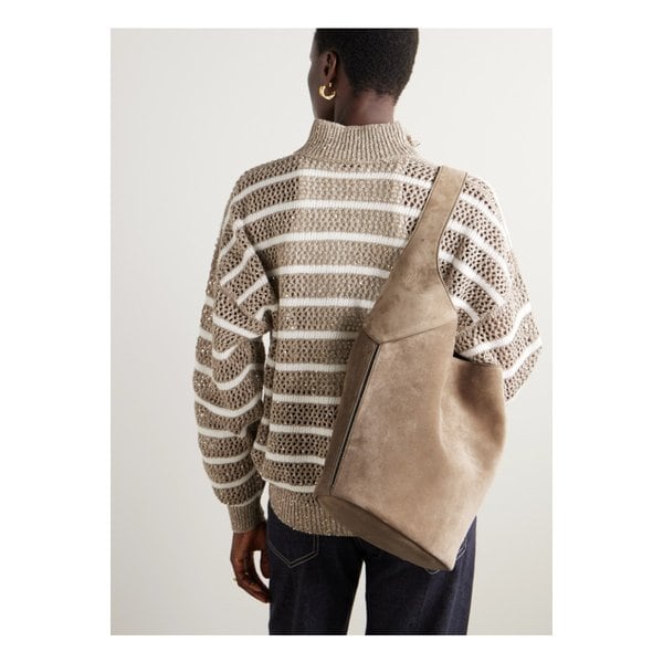 브루넬로쿠치넬리 스웨이드 숄더 백 토프 46376663162854178