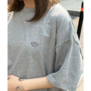 우먼 디키즈 원포인트 프린트 반팔 티셔츠 별주 5222-TTMDK1 - 그레이 11087408