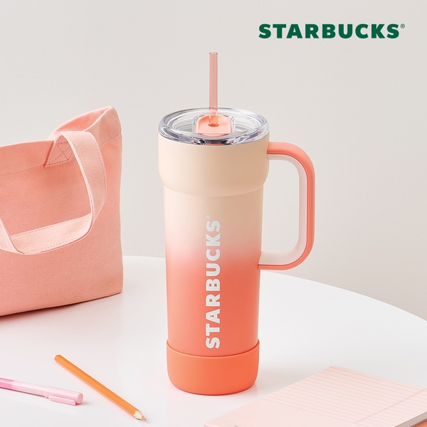 [스타벅스] SS 단테 텀블러 웜피치 710ml