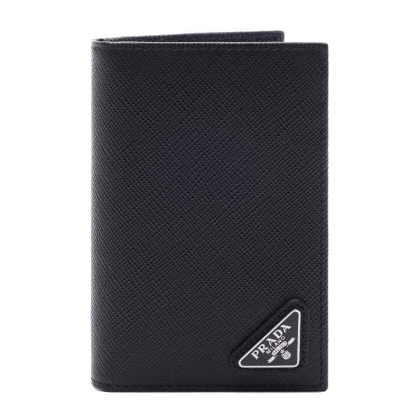 [부산점] [프라다] 26SS 남성 사피아노 삼각로고 카드지갑 (2MC101 QHH F0002 26S)