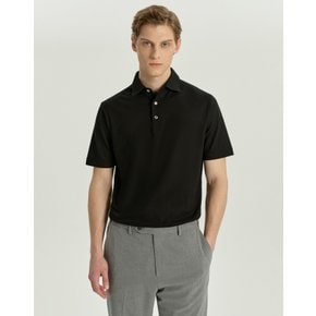 [26SS] [Made in Italy] 다크카키 아이스코튼 반팔 카라 티셔츠 DMTS6B071K3