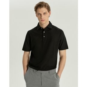 [26SS] [Made in Italy] 다크카키 아이스코튼 반팔 카라 티셔츠 DMTS6B071K3