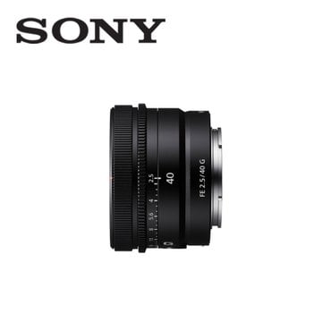 소니 FE 40mm F2.5 G 풀프레임 미러리스용 표준 단렌즈 / 정품상품 / 인물용 렌즈 / SEL40F25G