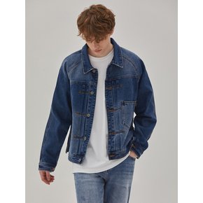 DENIM RAGLAN SLEEVE JACKET INDIGO