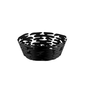 독일 알레시 바스켓 과일바구니 Alessi BM10/18 B Barket Round Basket Alloy Steel 블랙 143271