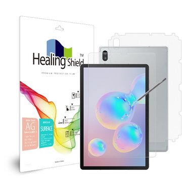 Healing Shield 갤럭시탭S6 / S6 5G 종이질감 Light 지문방지 액정보호필름1매 후면1매