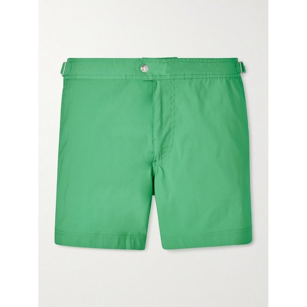 스트레이트 레그 미드 렝스 스윔 쇼츠 46376663163003342