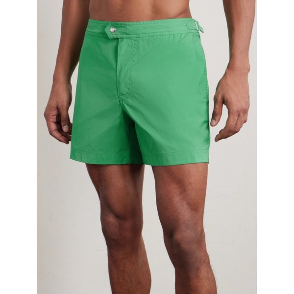 스트레이트 레그 미드 렝스 스윔 쇼츠 46376663163003342