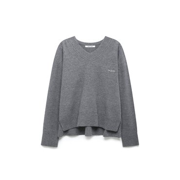 NICE CLAUP 나이스클랍 울블랜드 브이넥 풀오버 N251PWK112