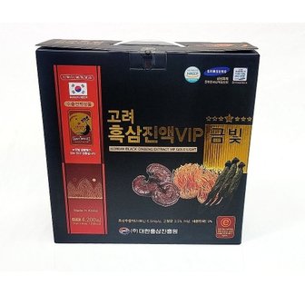  고려 흑삼진액 VIP 금빛 70ml x 60포