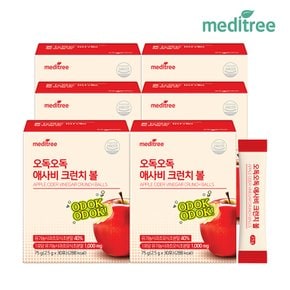오독오독 애사비 크런치 볼 6박스