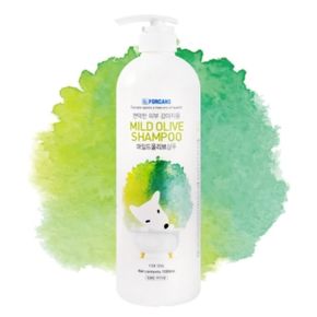 포비스 마일드 올리브 샴푸 1000ml 강아지미용 강아지목욕 반려동물미용 애견미용 애견목욕 반려견미용